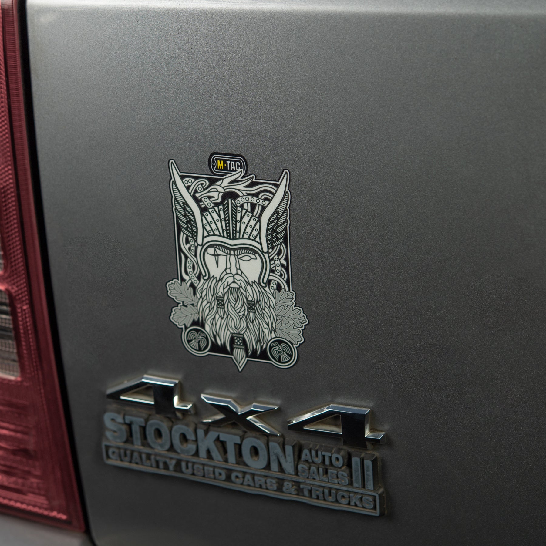 M-Tac наклейка Odin світловідбиваюча Black
