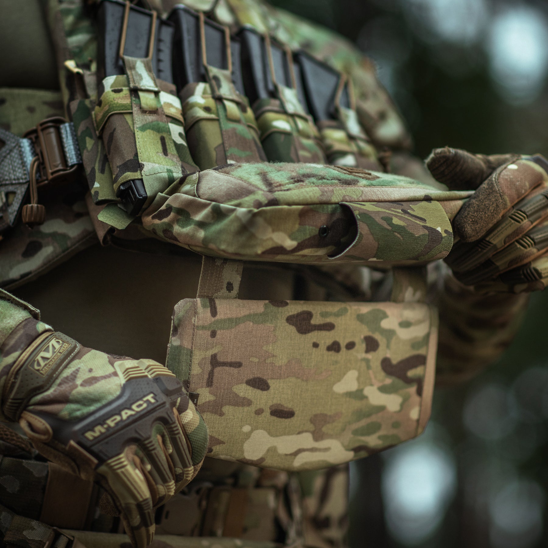 M-Tac захист живота з балістичним пакетом 2 клас захисту (BRONYX) Multicam