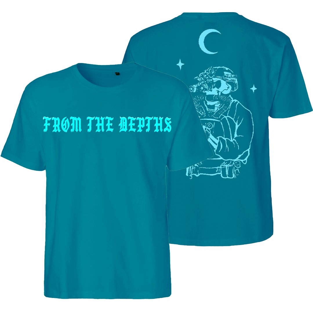 Футболка From the depths | Смарагд