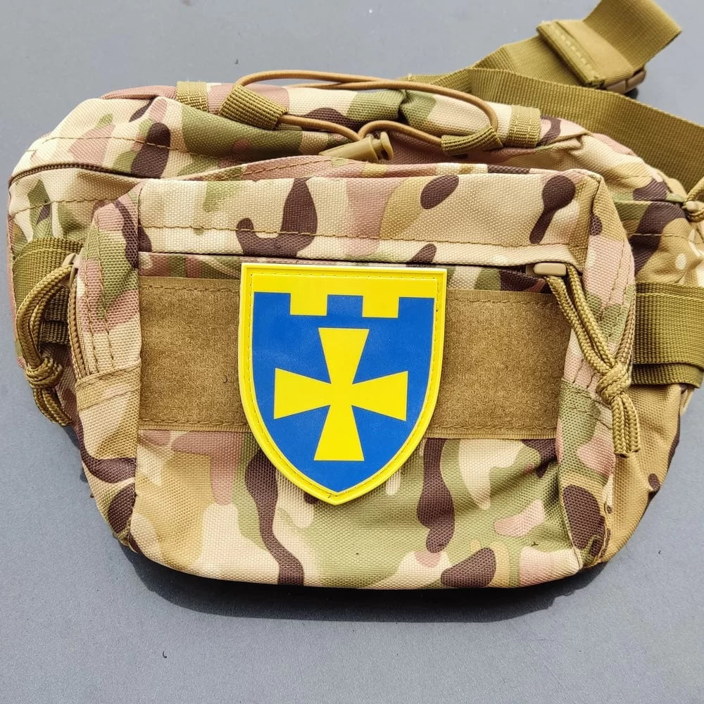 Шеврон ПВХ ТрО 116 бригади ЗСУ Полтава