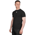 Футболка Modal Чорна (білий тризуб)