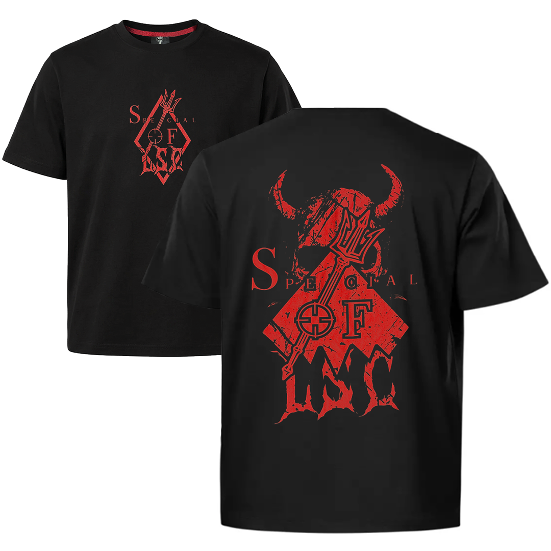 Футболка Collaboration LSC & SOF Red