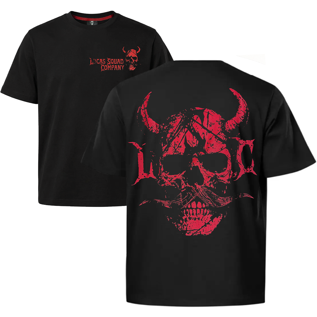 Футболка OverSize LSC 4.0 Red logo