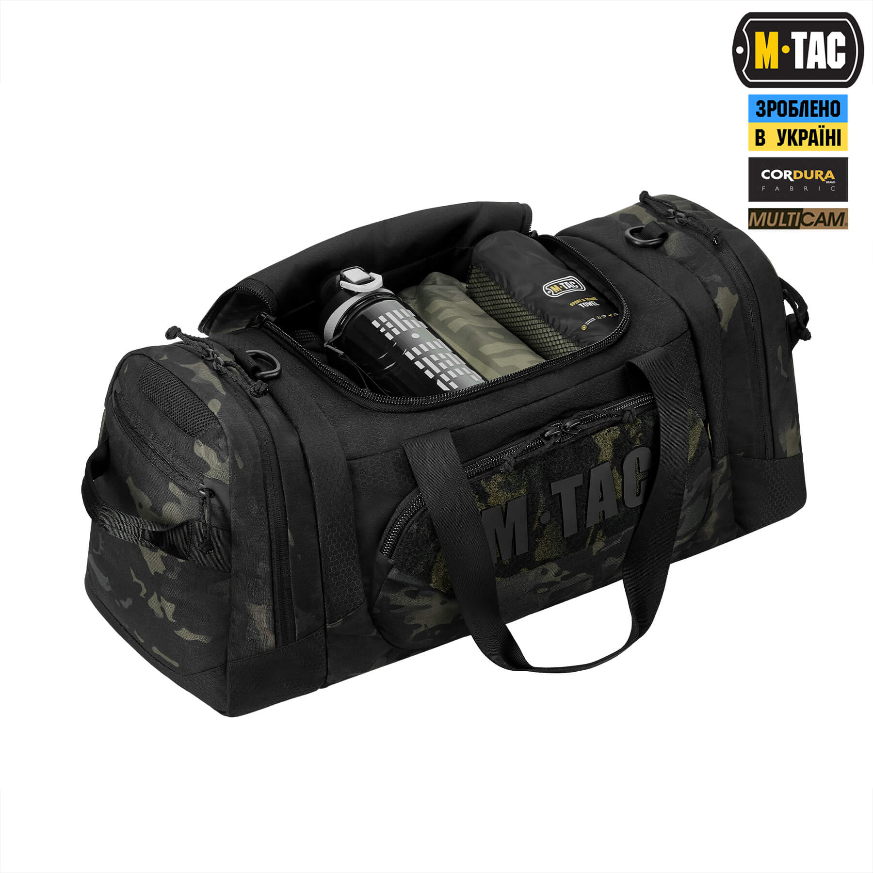 M-Tac сумка-баул Sport 38л Elite Multicam Black