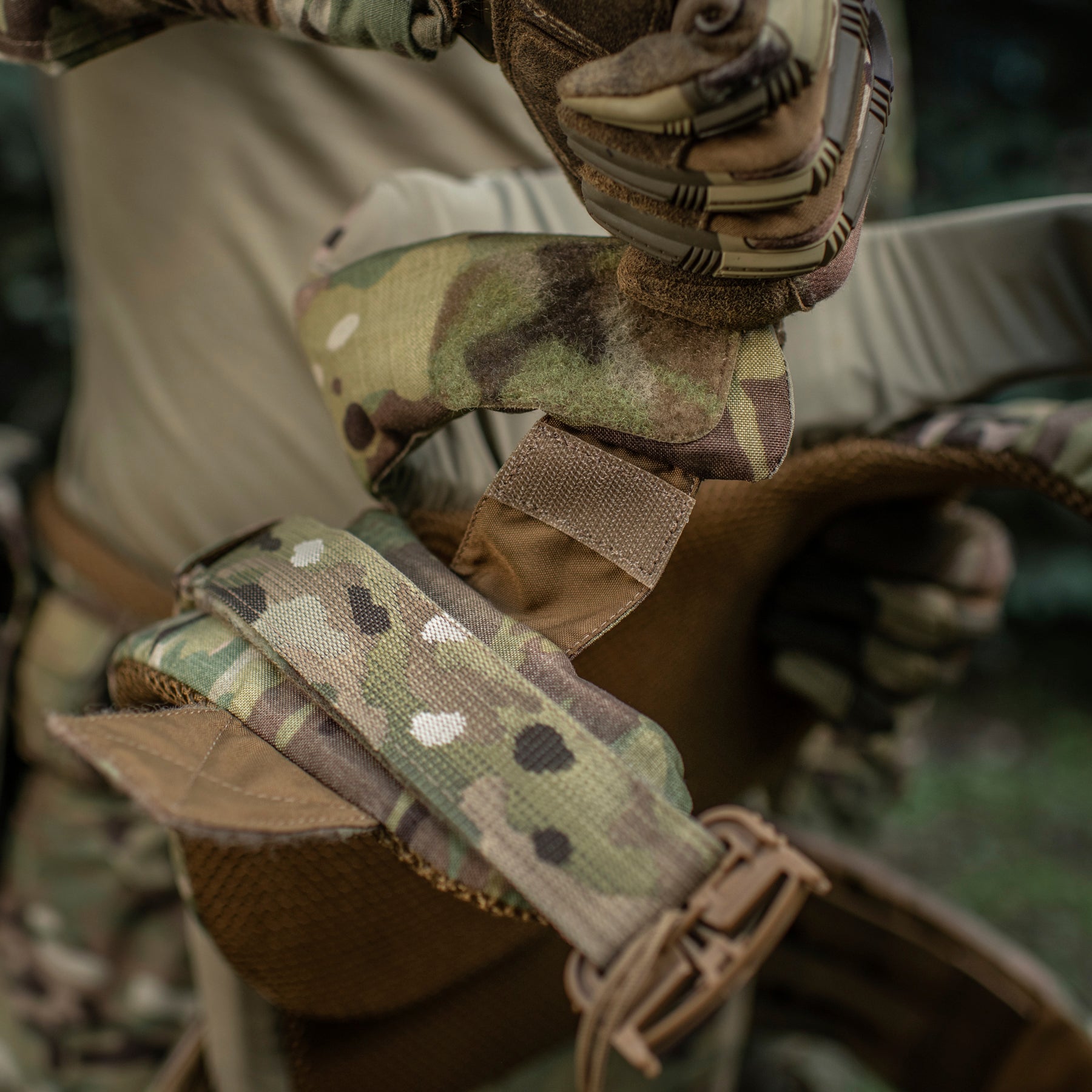 M-Tac Горжет сумісний з активними навушниками 1 клас захисту Elite Multicam