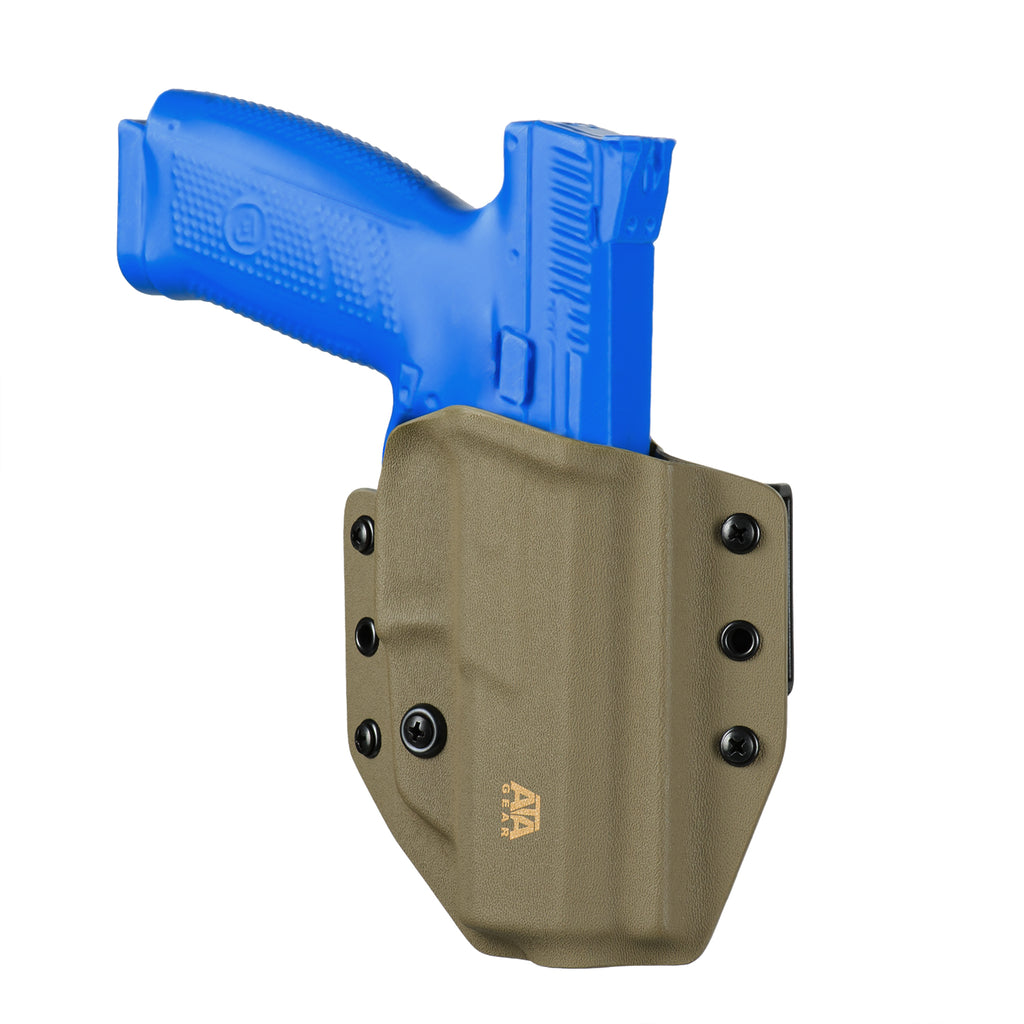 ATA Gear кобура модель Hit Factor ver.1 для зброї CZ P10-F / SC Flat Dark Earth - Spring правша