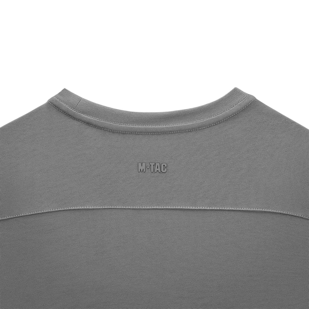 Phantom Project/M-Tac футболка Long Zipper combo Cotton Nylon Light Grey