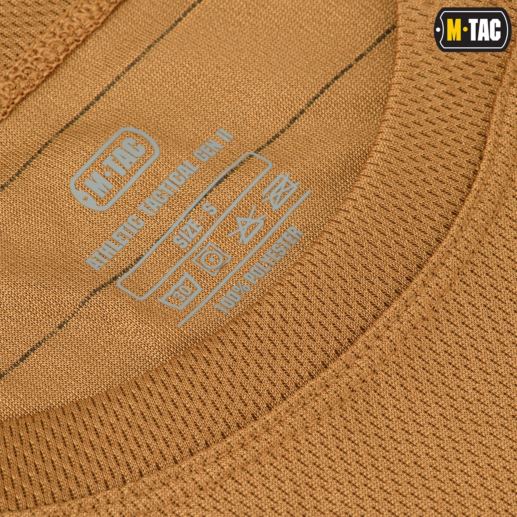 M-Tac футболка потовідвідна Athletic Tactical Gen.2 Coyote Brown