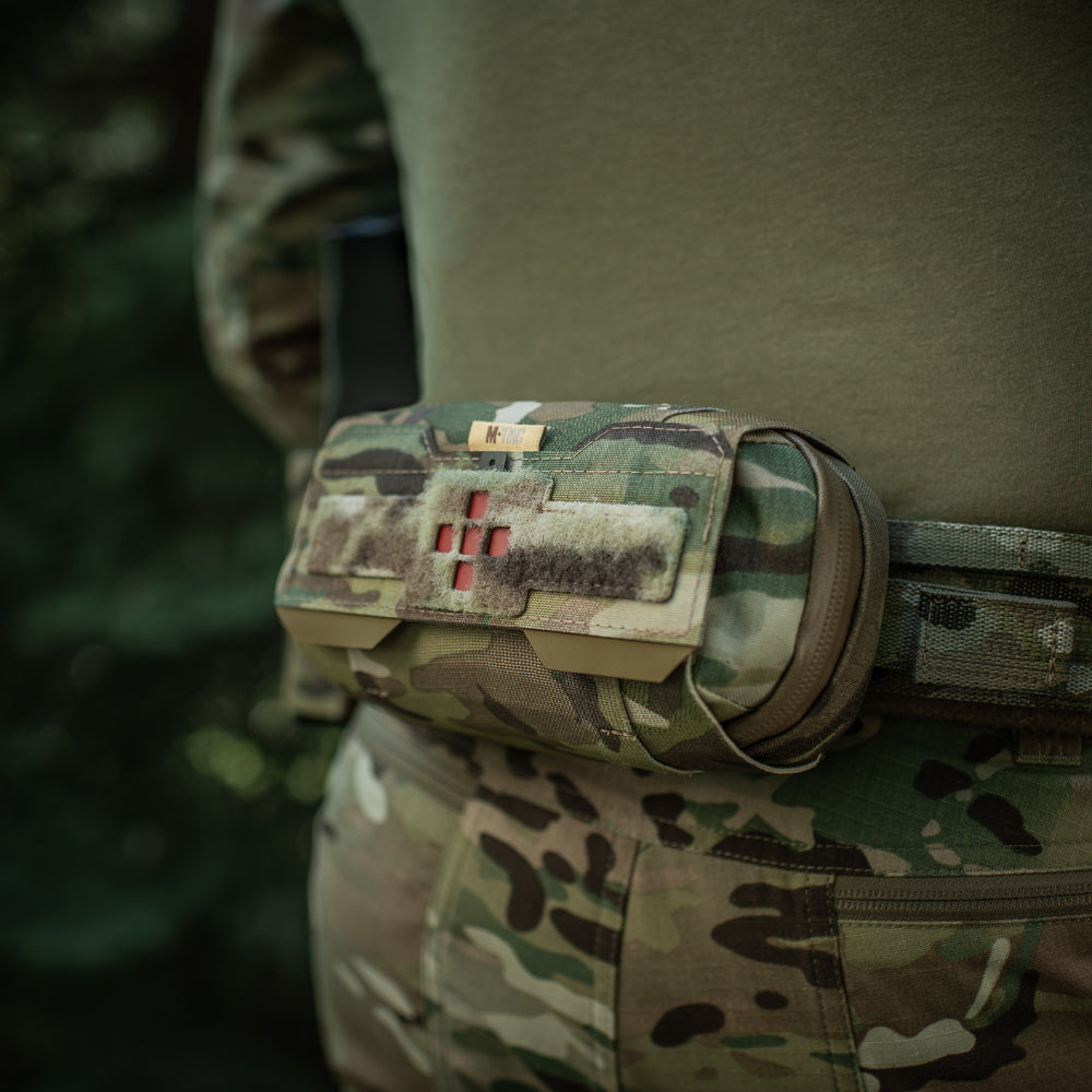 M-Tac підсумок медицинський горизонтальний Elite Multicam