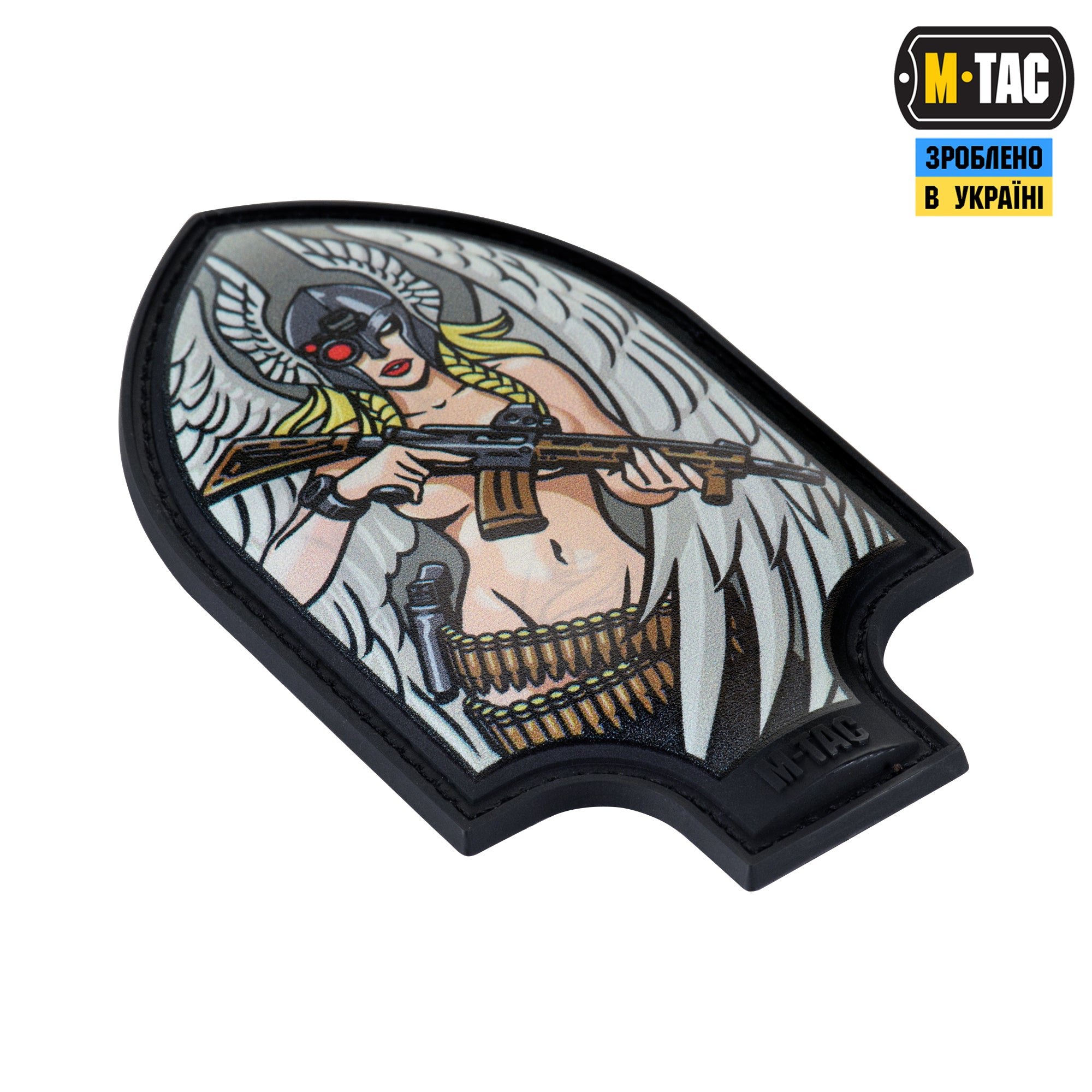 M-Tac нашивка Піка Валькірія PVC Black