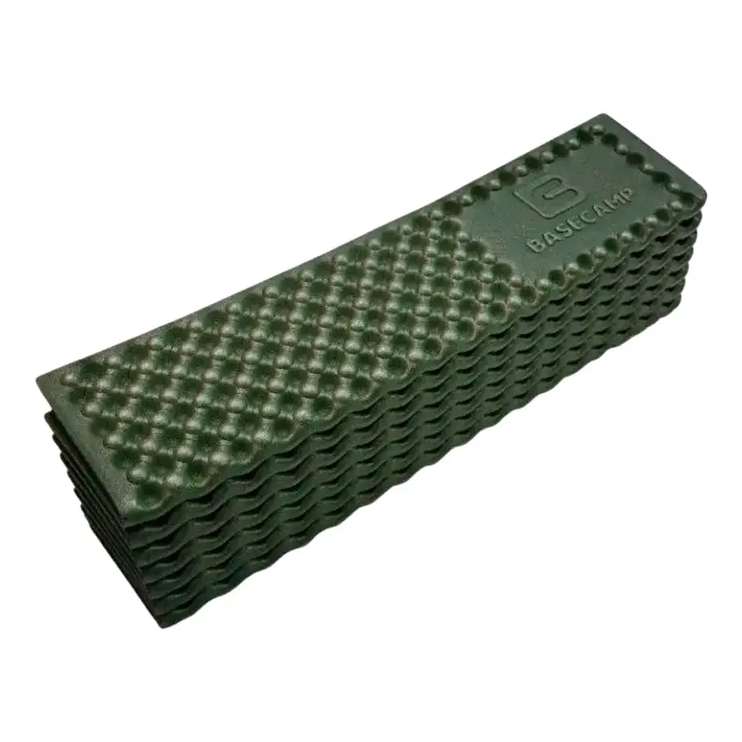 Килимок кемпінговий, каремат Base Camp Hunter Wide IXPE, 199х60х1.8 см, Olive Green