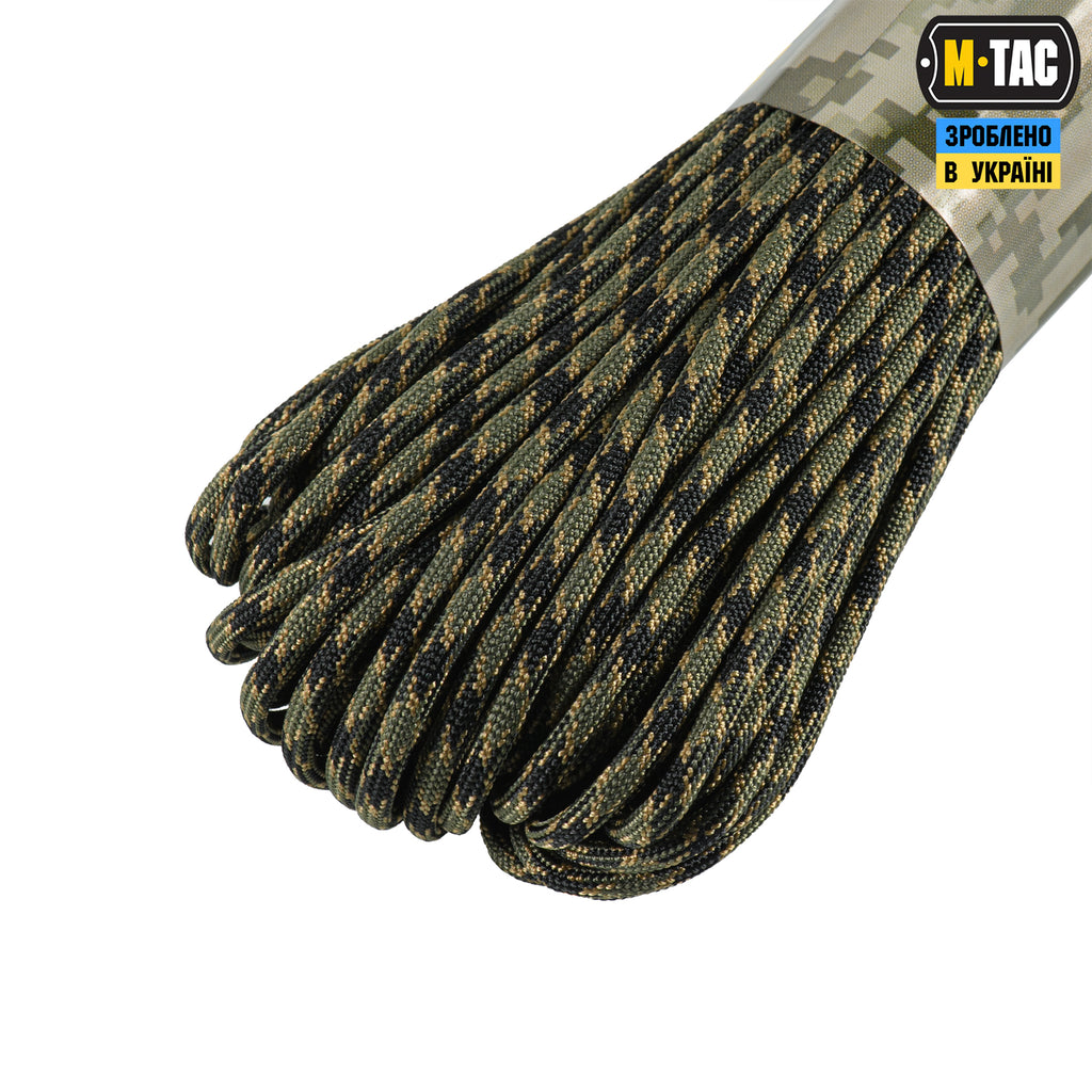 M-Tac паракорд 550 mil-spec Tiger Stripe 30м