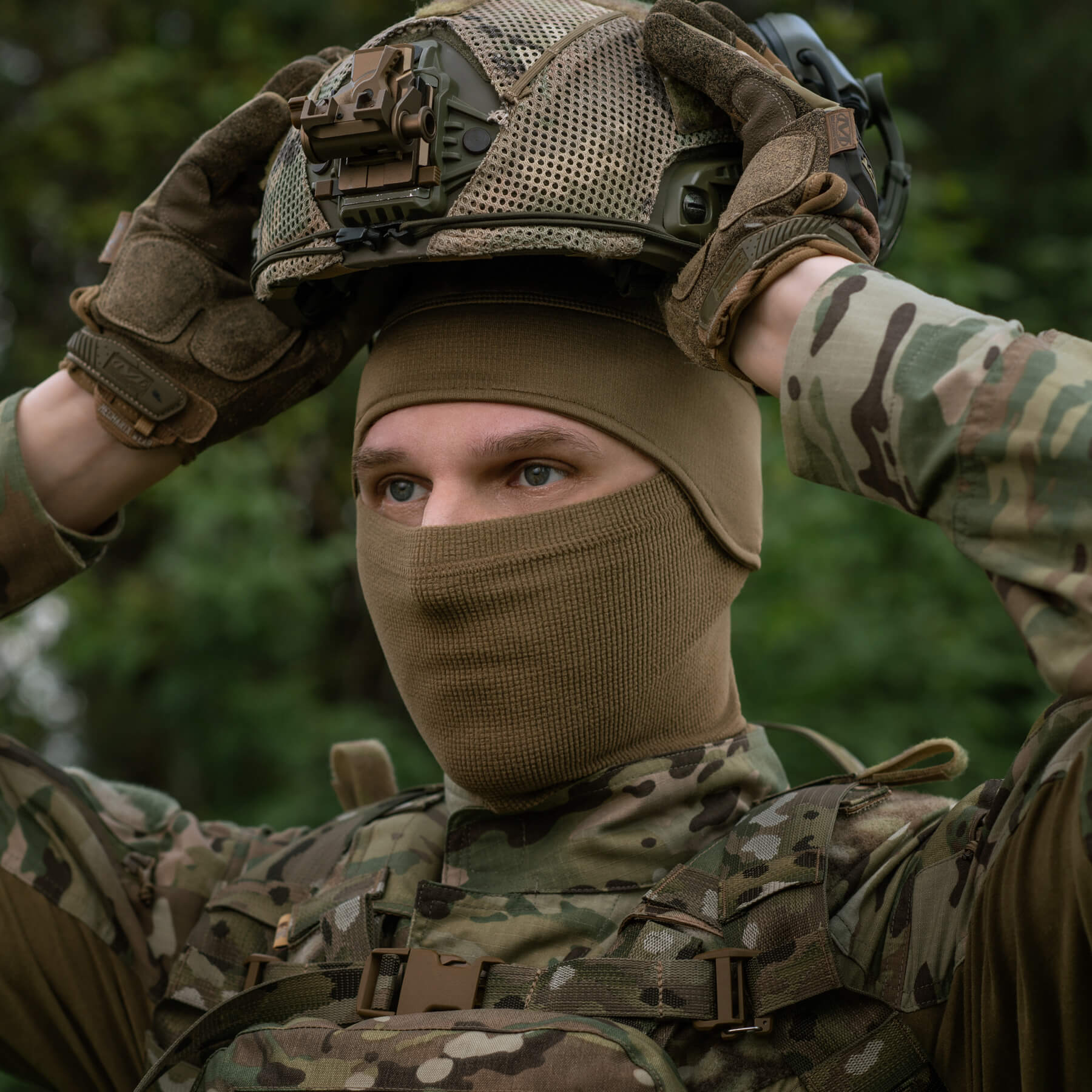 M-Tac шапка-підшоломник Gen.II мікрофліс ріп-стоп Tan