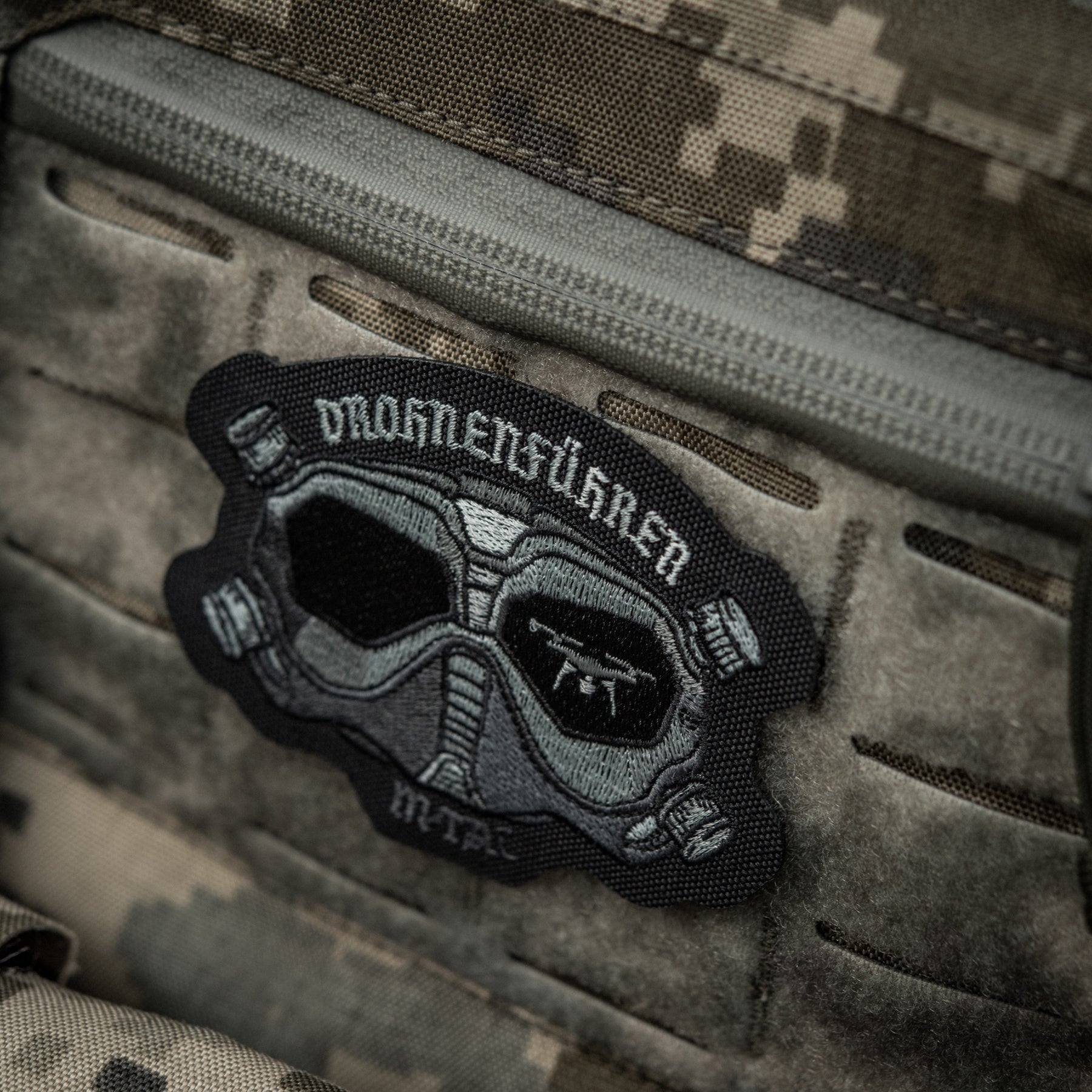 M-Tac нашивка Drohnenführer (вишивка) Black