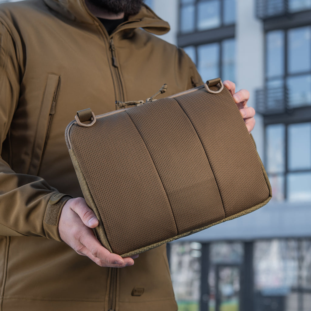 M-Tac сумка Admin Bag Large Elite з липучкою Hex Coyote
