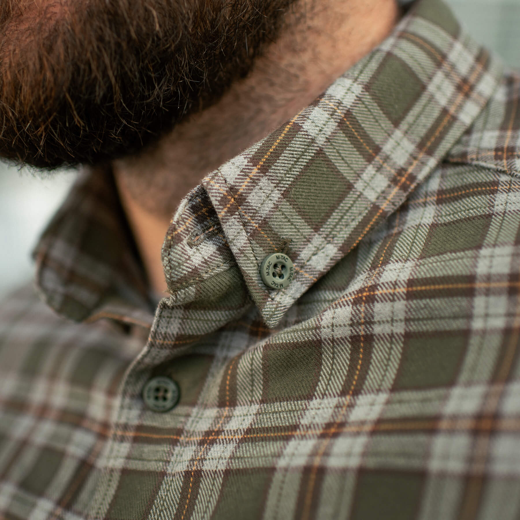 M-Tac сорочка Lumberjack Cotton Shirt Olive/Grey