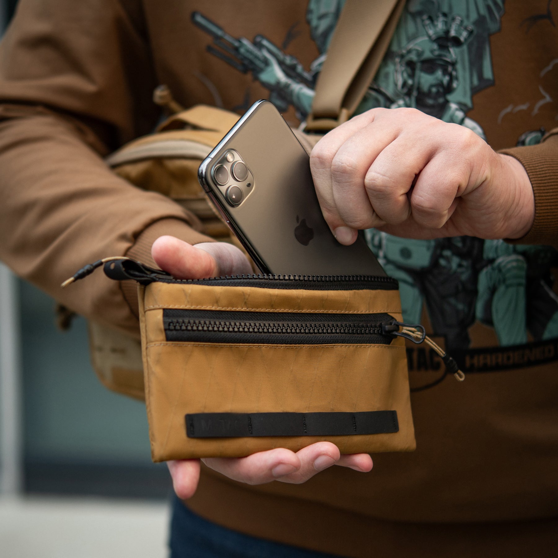 M-Tac гаманець горизонтальний X-PAC Elite Coyote