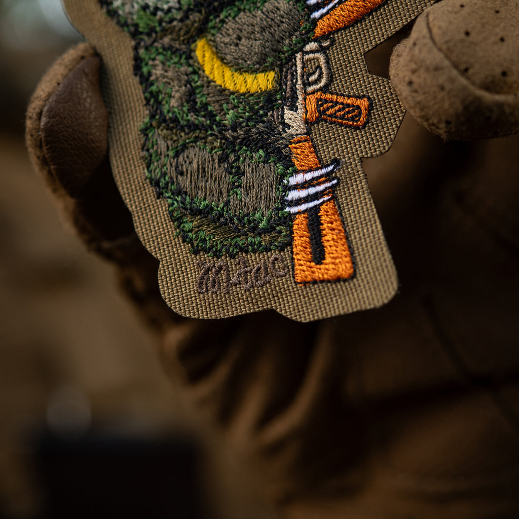 M-Tac нашивка Лінивець (вишивка) Coyote