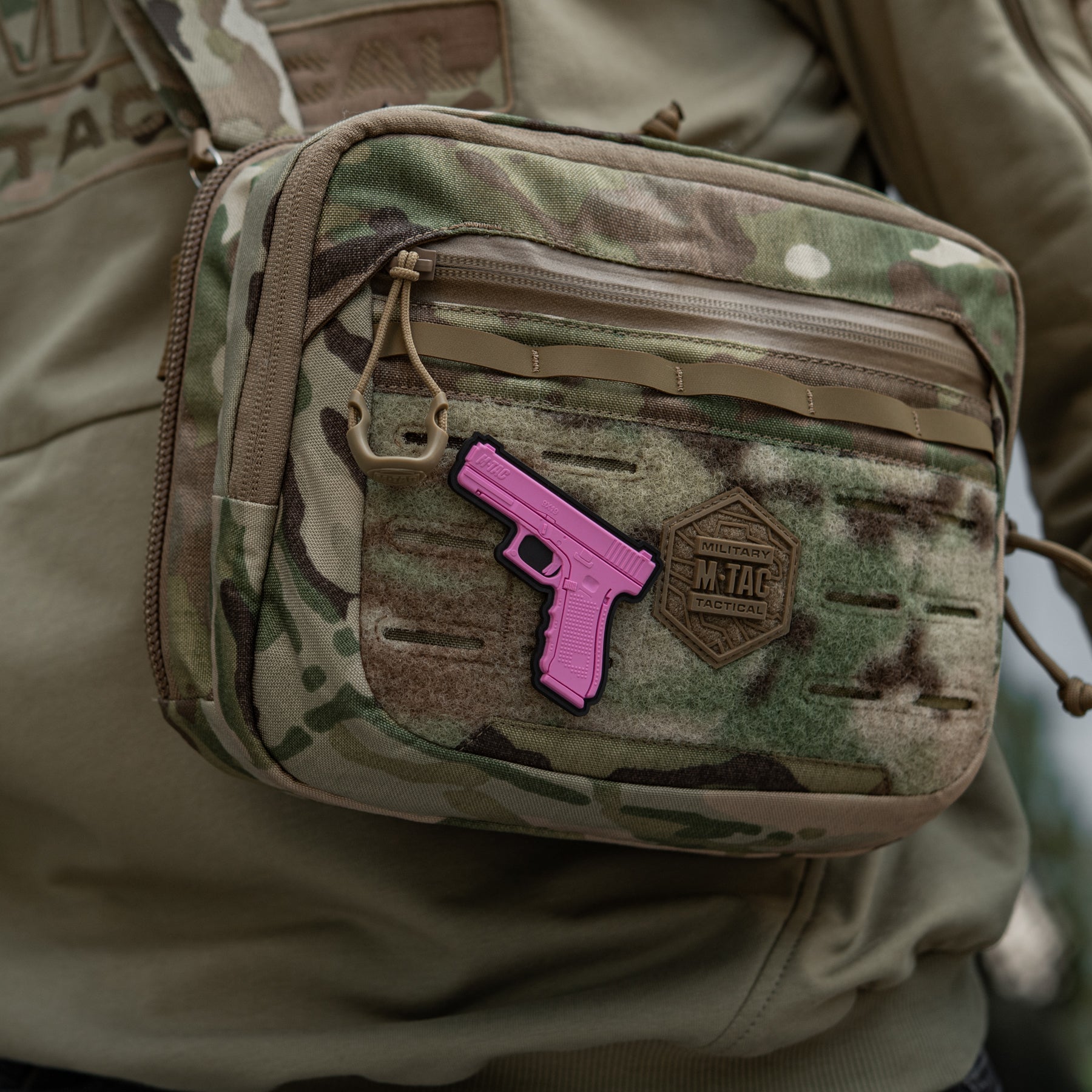 M-Tac нашивка Glock Pink