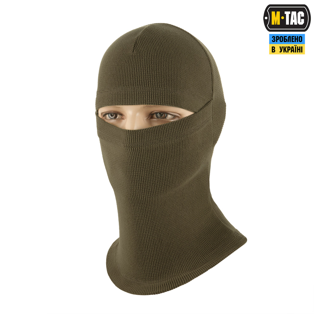 M-Tac балаклава-ніндзя Basic мікрофліс ріп-стоп Dark Olive