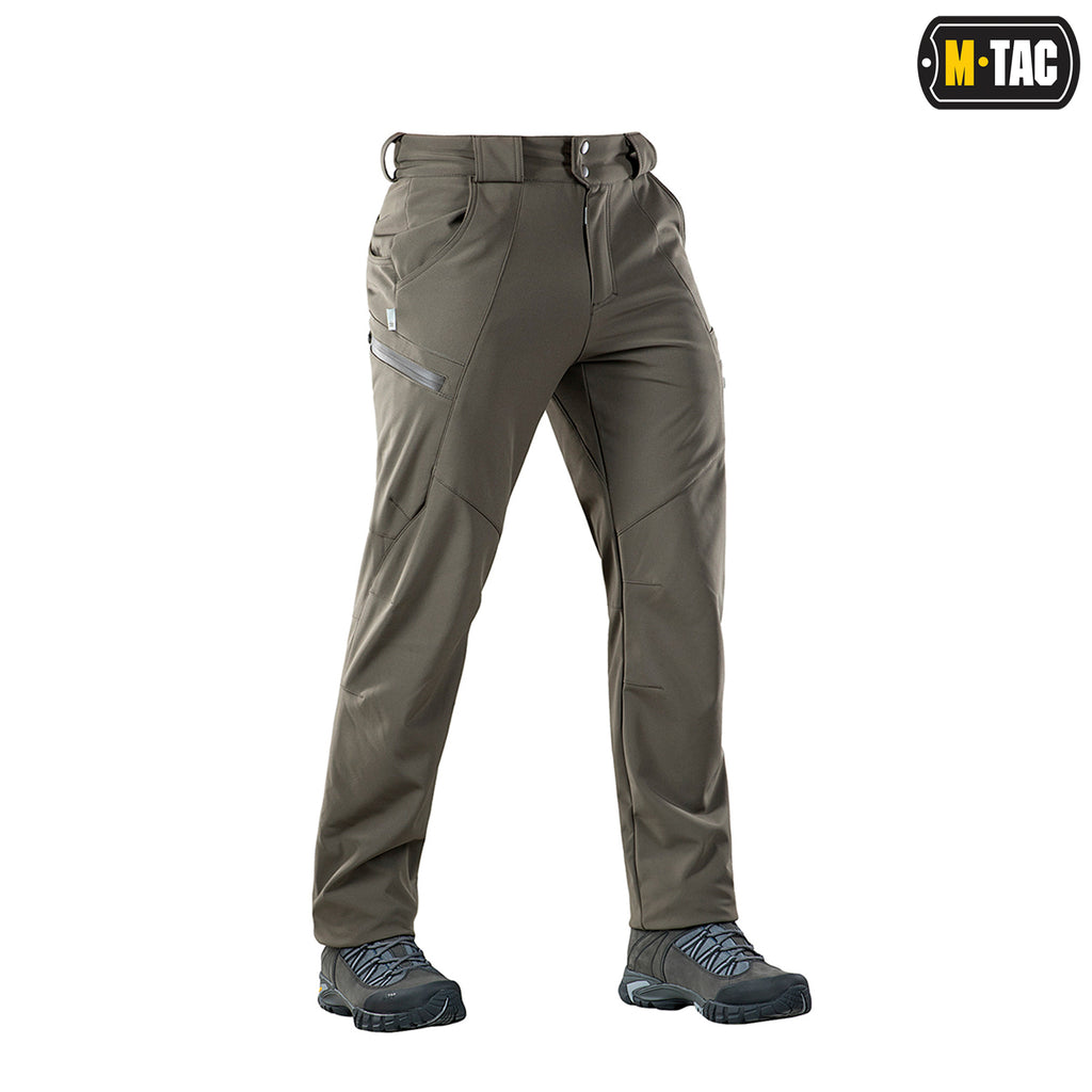 M-Tac штани Soft Shell Winter Olive