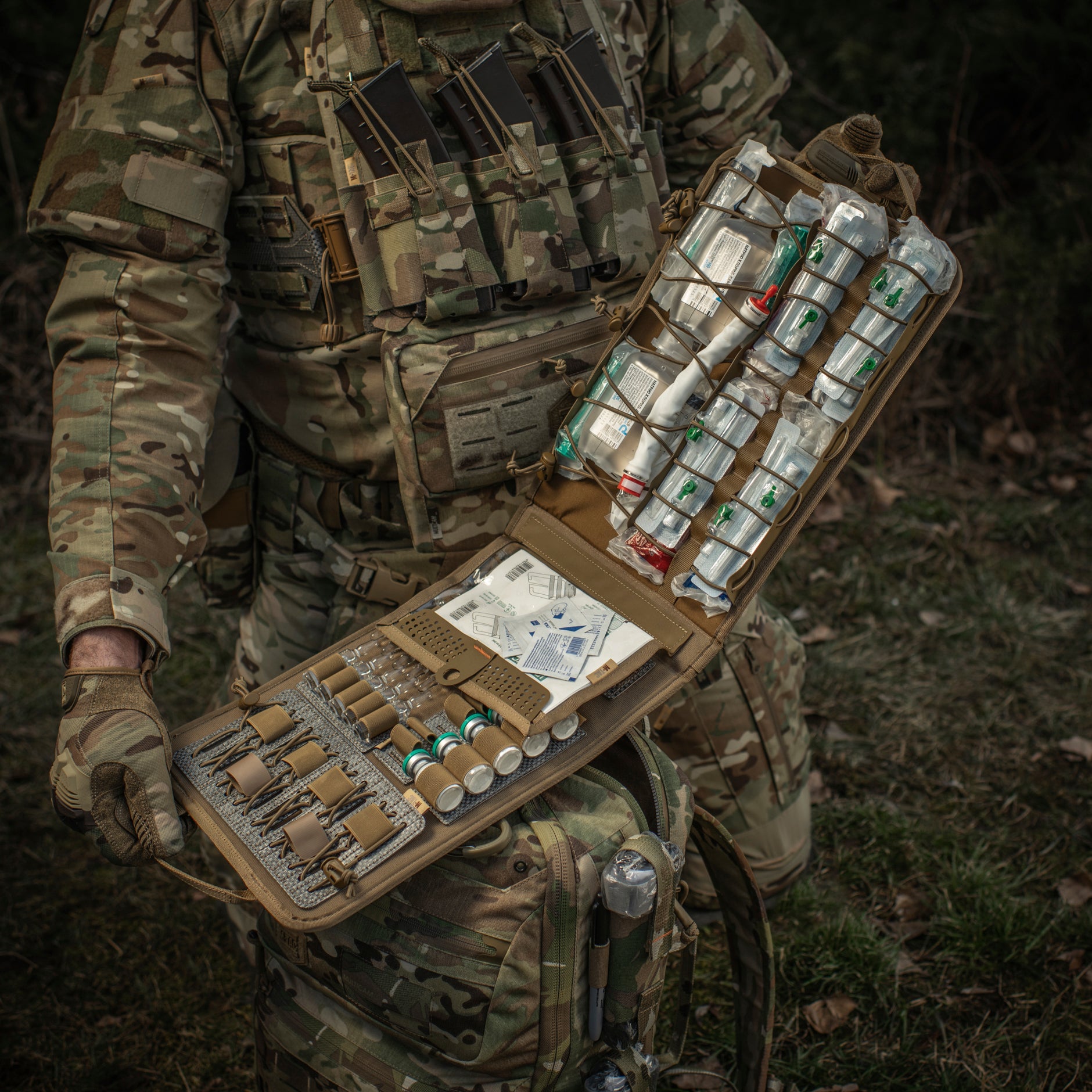 M-Tac наплічник бойового медика Elite Multicam