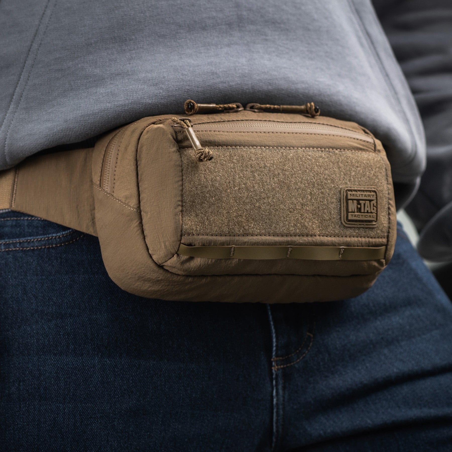 M-Tac сумка City Waist Bag з липучкою Lite-C Elite Coyote