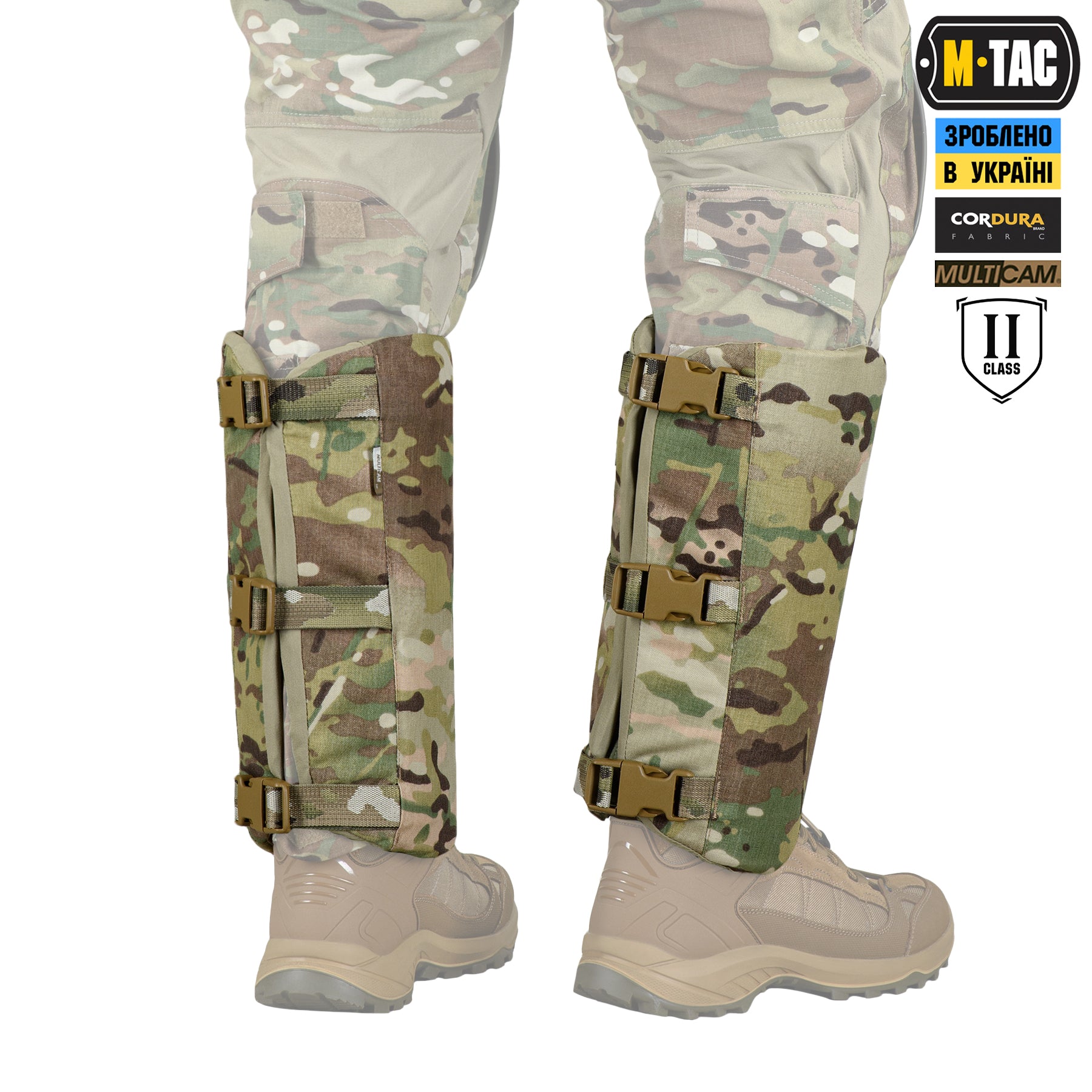 M-Tac балістичний захист гомілки 2 клас захисту Elite Multicam
