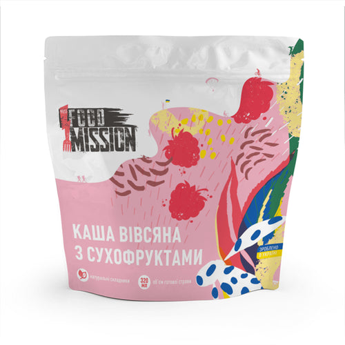 !FestFoodMission Каша вівсяна з сухофруктами