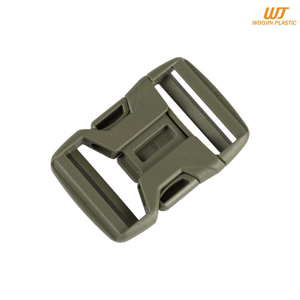 Woojin Plastic фастекс з замком Dual Double Lock Champion 38mm Olive