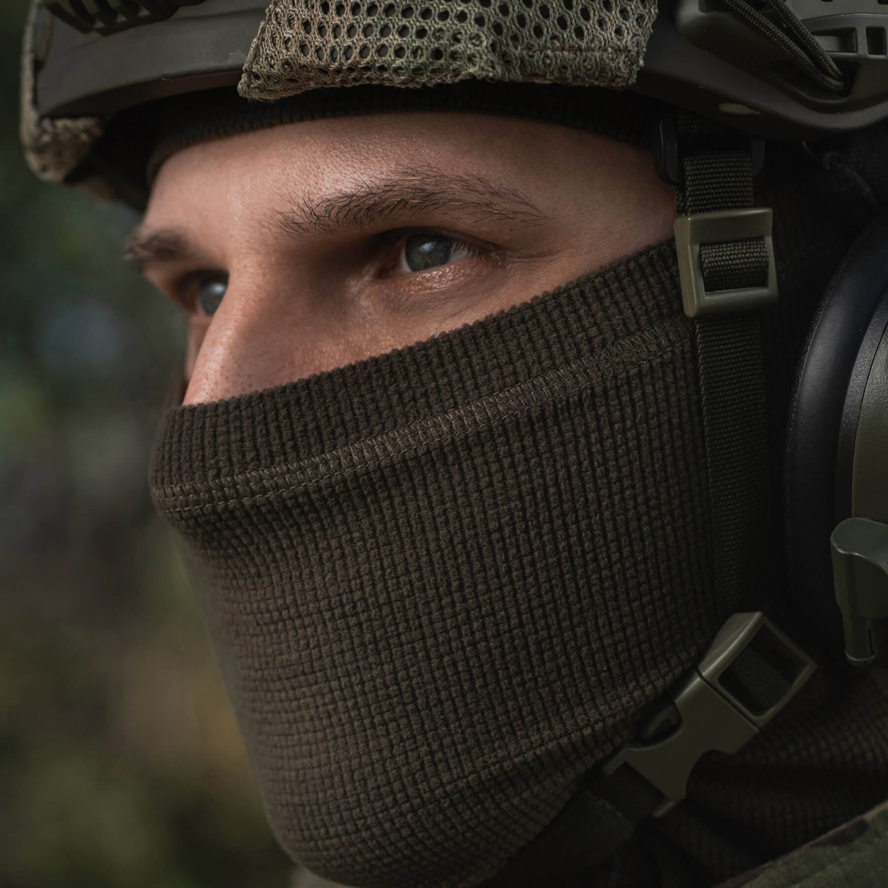 M-Tac балаклава-ніндзя Basic мікрофліс ріп-стоп Dark Olive