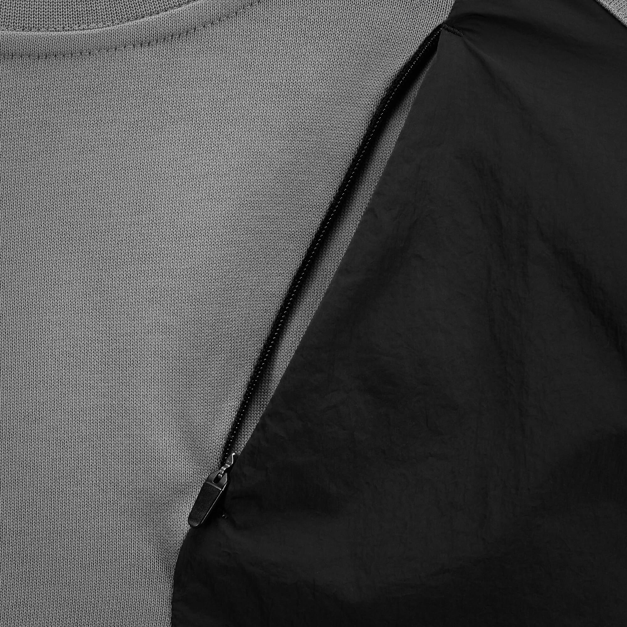 Phantom Project/M-Tac футболка Long Zipper combo Cotton Nylon Light Grey