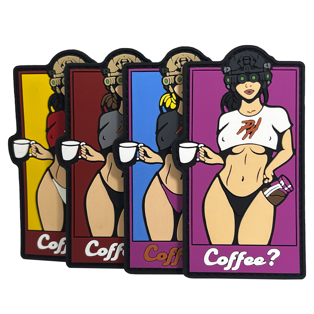 КОМПЛЕКТ ПАТЧІВ COFFEE? 4ШТ