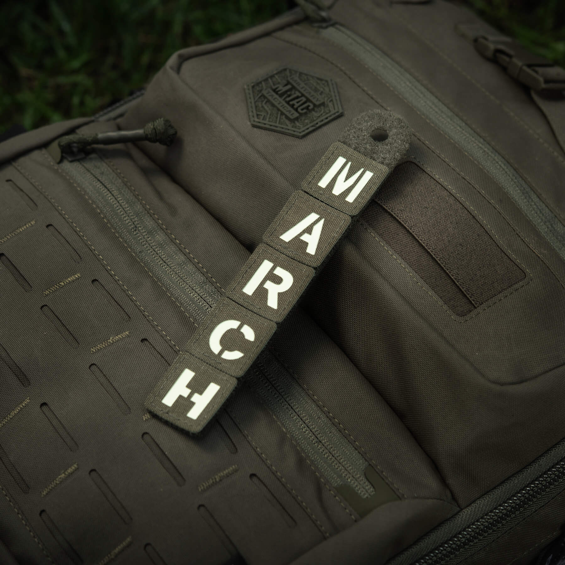 M-Tac нашивка MARCH Ranger Green/GID