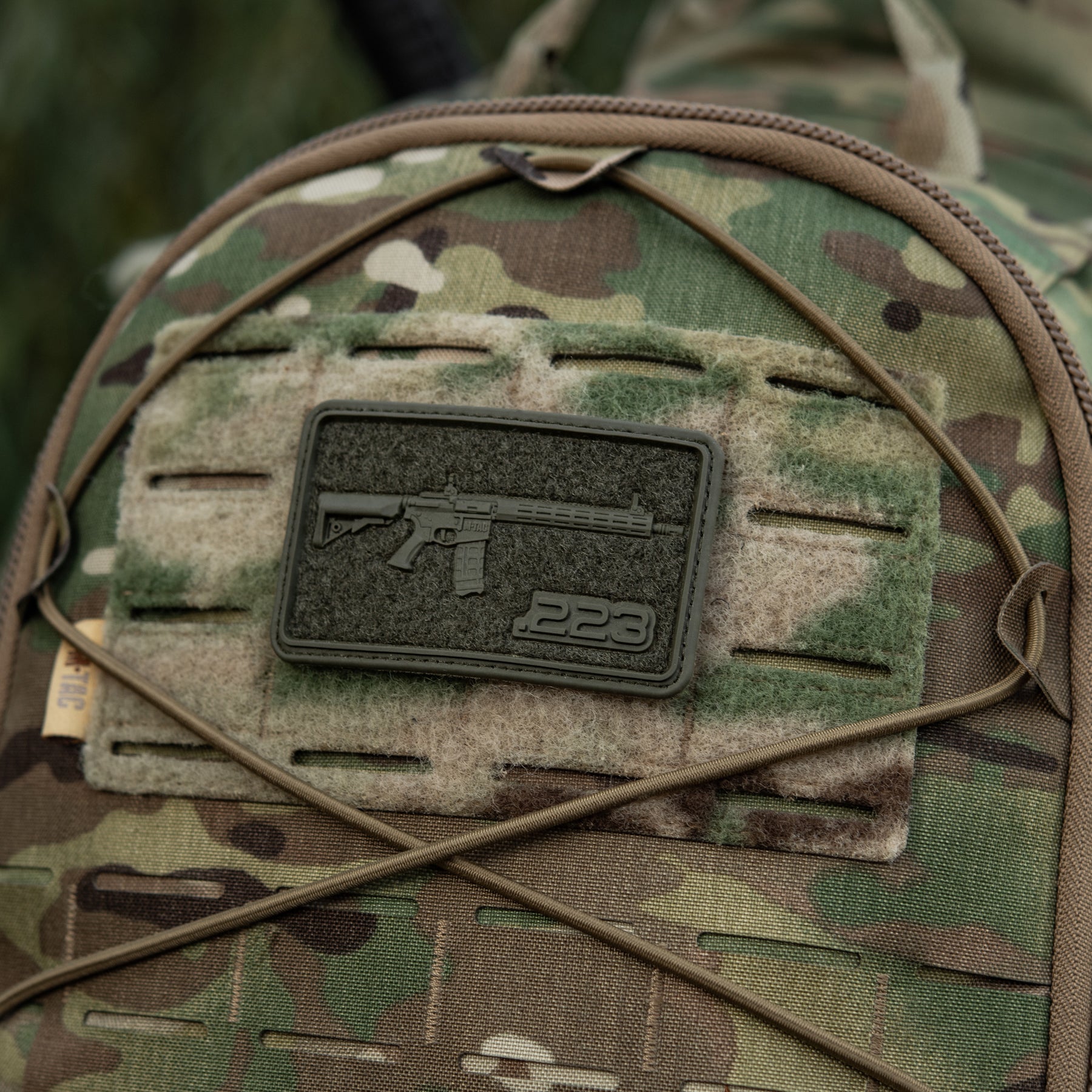 M-Tac нашивка AR-15 Velcro/PVC Ranger Green