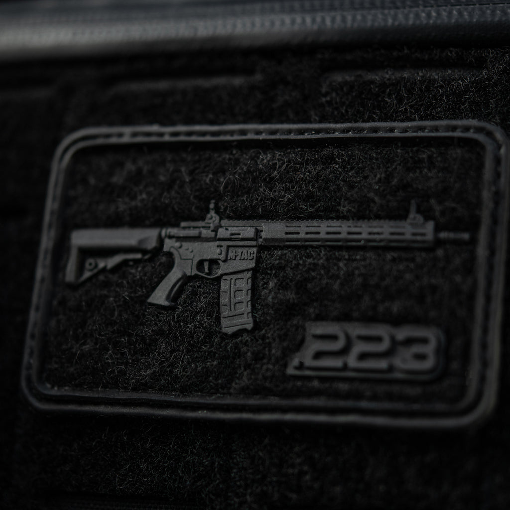 M-Tac нашивка AR-15 Velcro/PVC Black