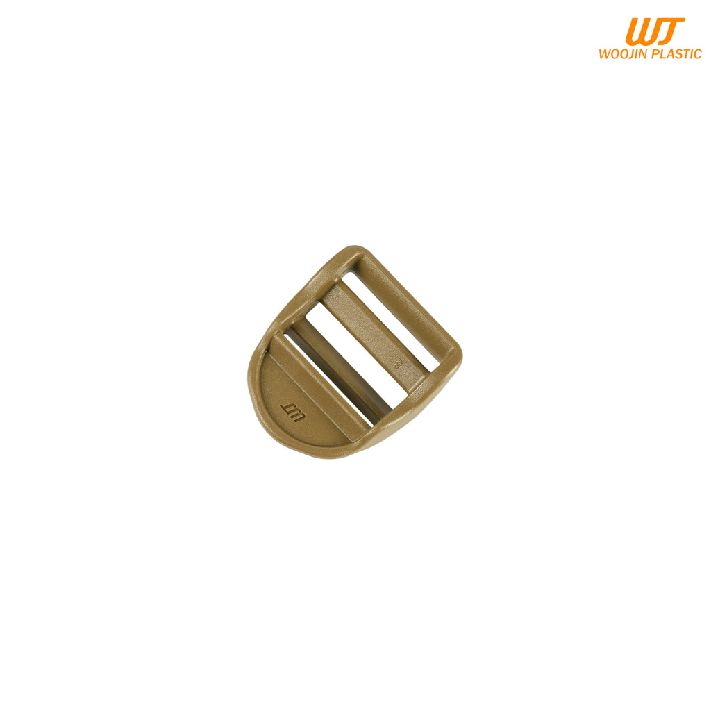 Woojin Plastic регулятор ременя Standard Curved T/L 25mm Coyote