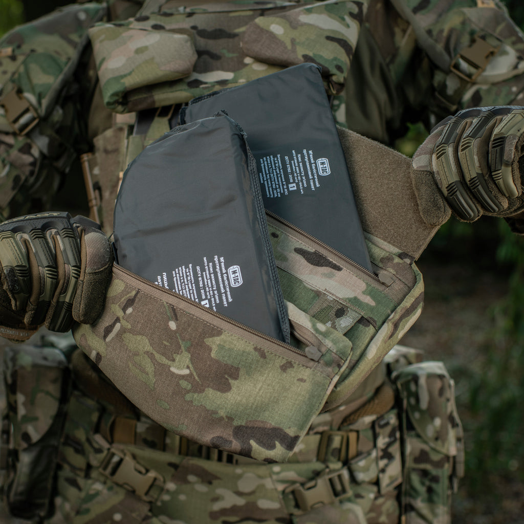 M-Tac захист живота з балістичним пакетом 1 клас захисту Multicam