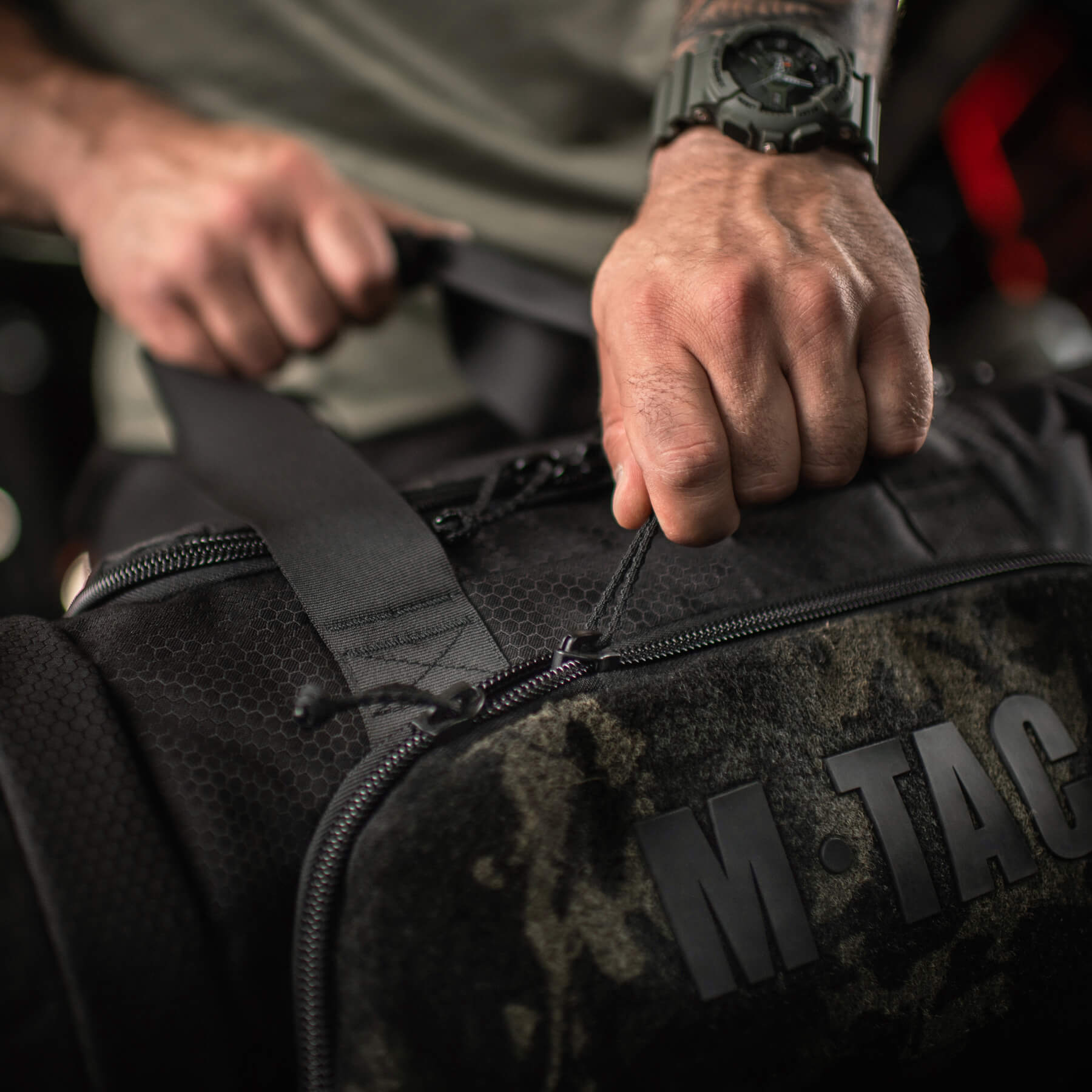 M-Tac сумка-баул Sport 45л Elite Multicam Black