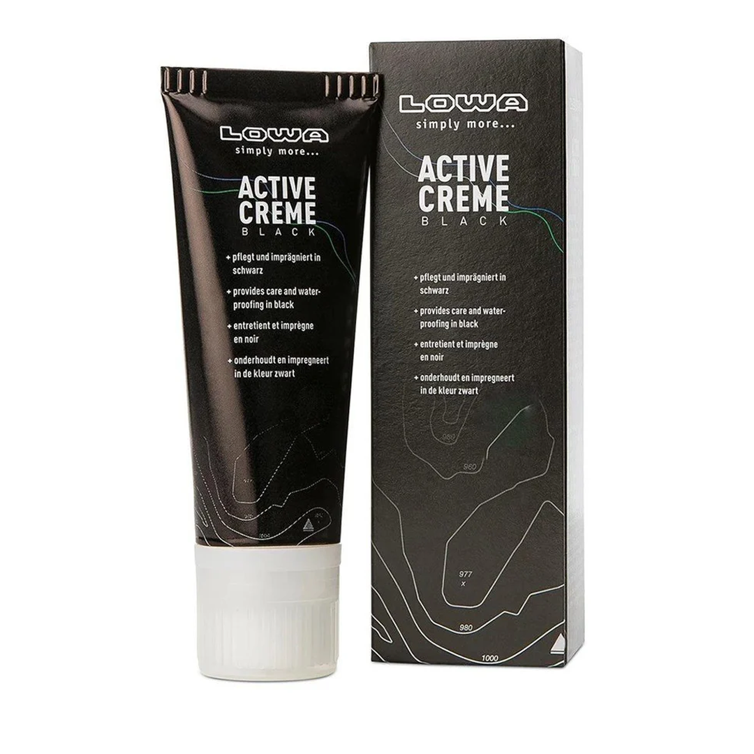Крем для взуття Lowa Active Creme 75мл Black