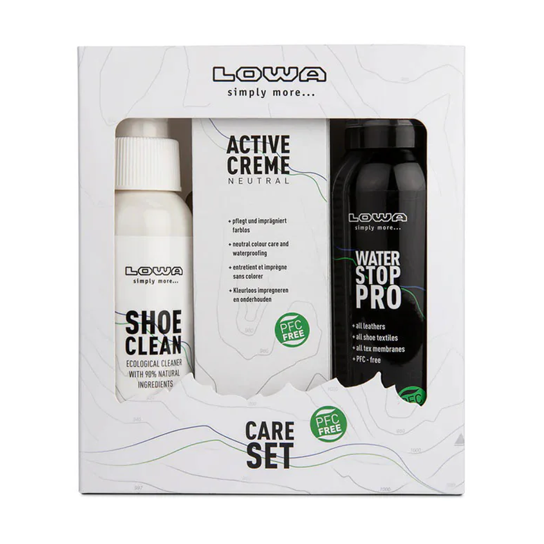 Комплект засобів для догляду за взуттям Lowa Care Set ECO
