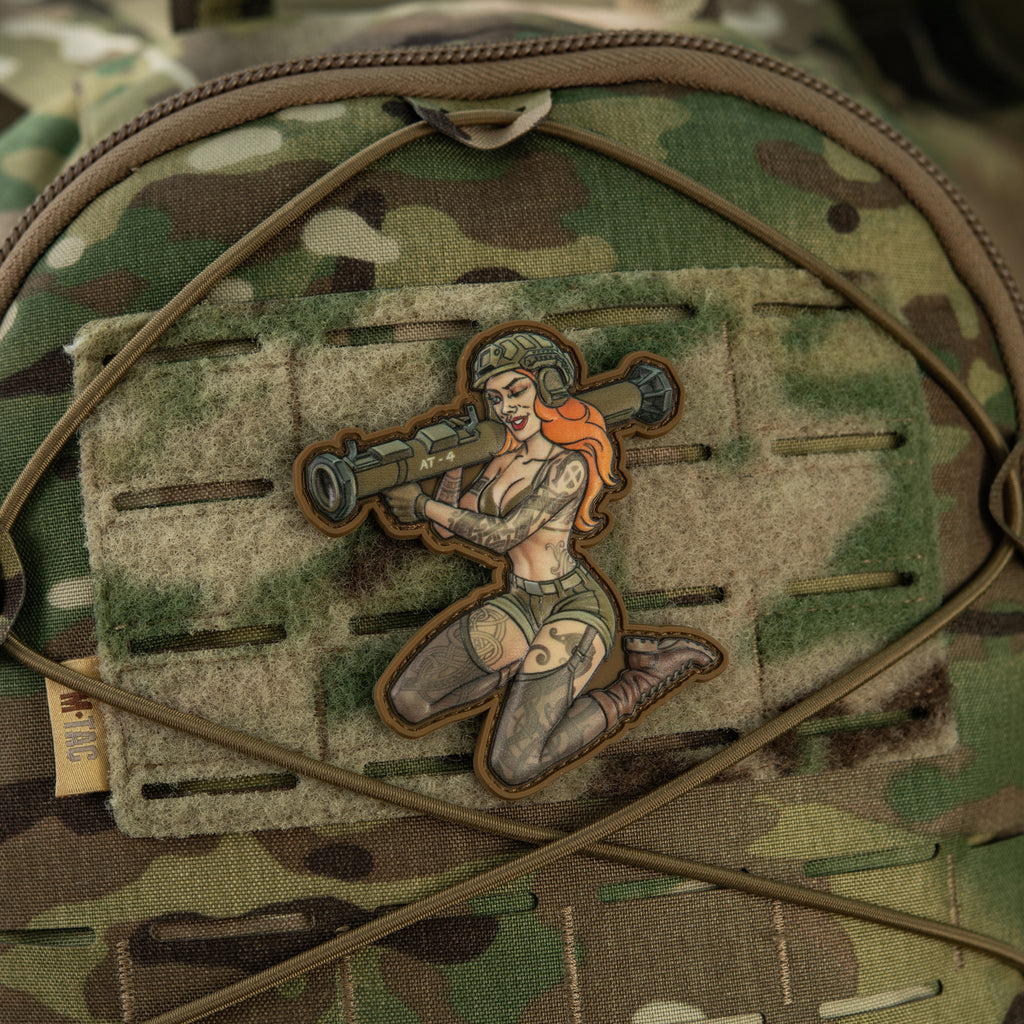 M-Tac нашивка Tactical girl №9 PVC Skandinavik