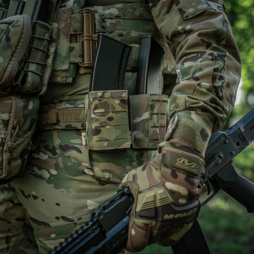 M-Tac підсумок для магазина на гумці (10 см) Laser Cut Multicam