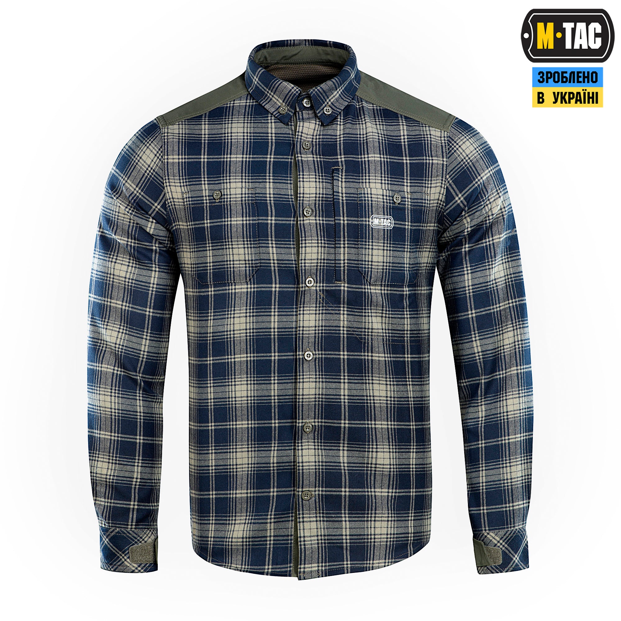 M-Tac сорочка Redneck Shirt Olive/Navy Blue