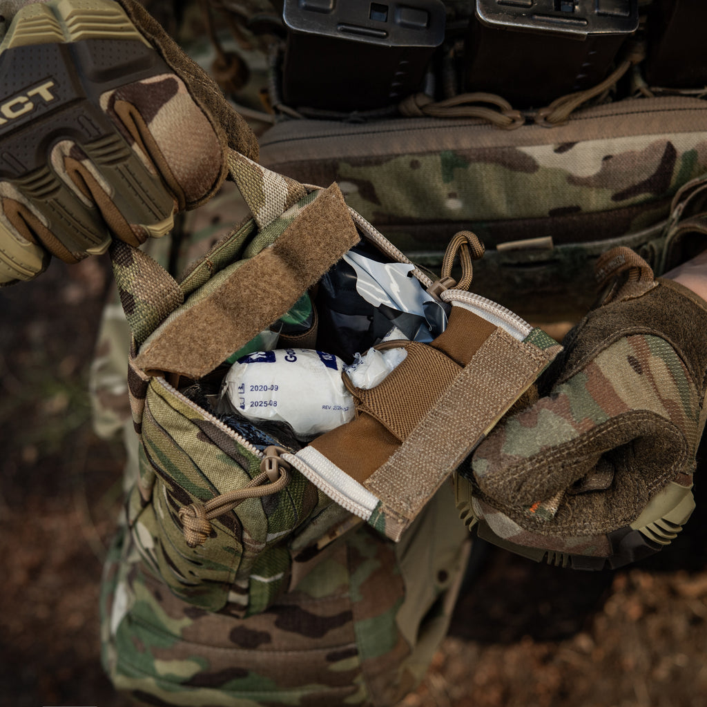 M-Tac підсумок медичний Elite Rip Off Gen.II Multicam