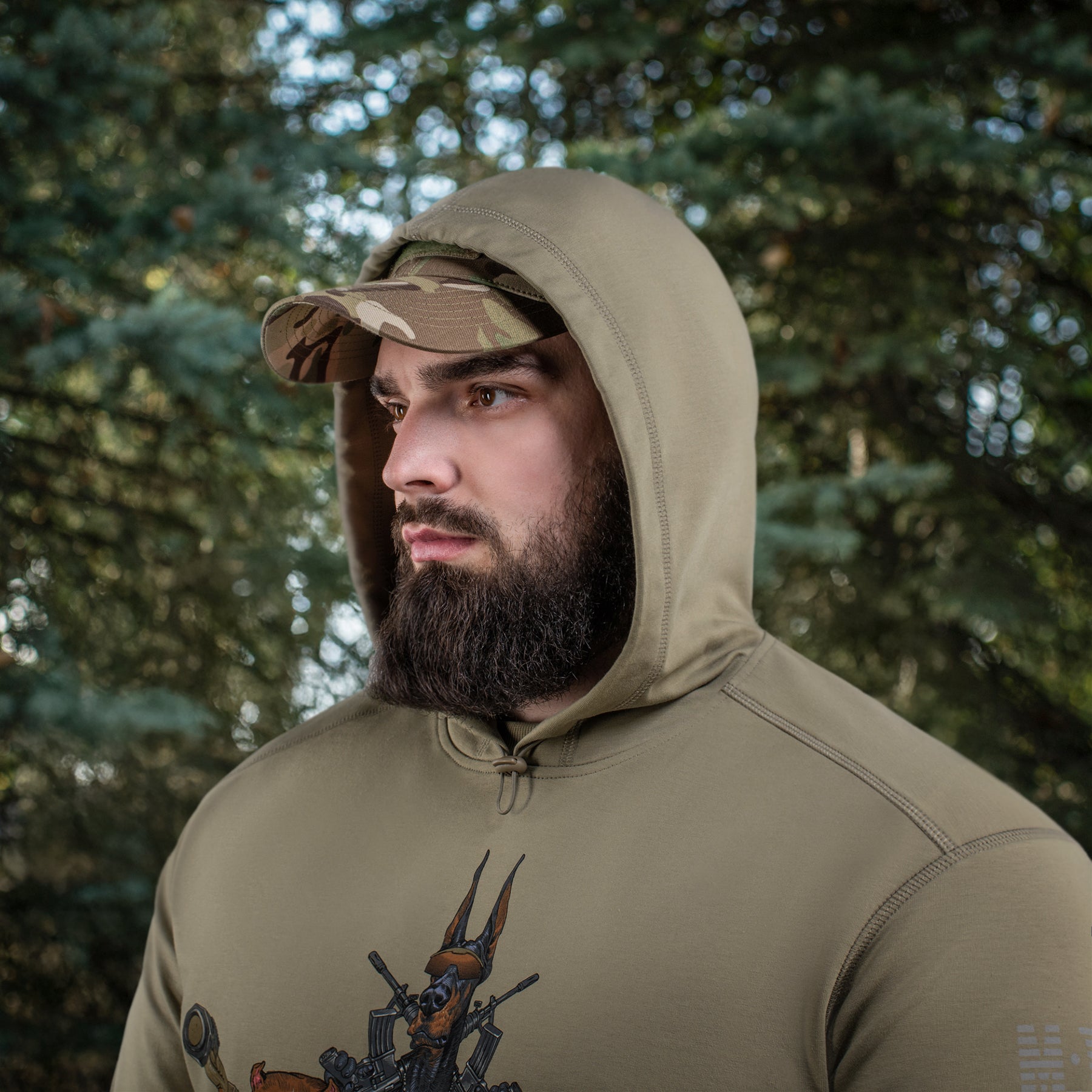 M-Tac кофта Hoodie Rex Team Tan