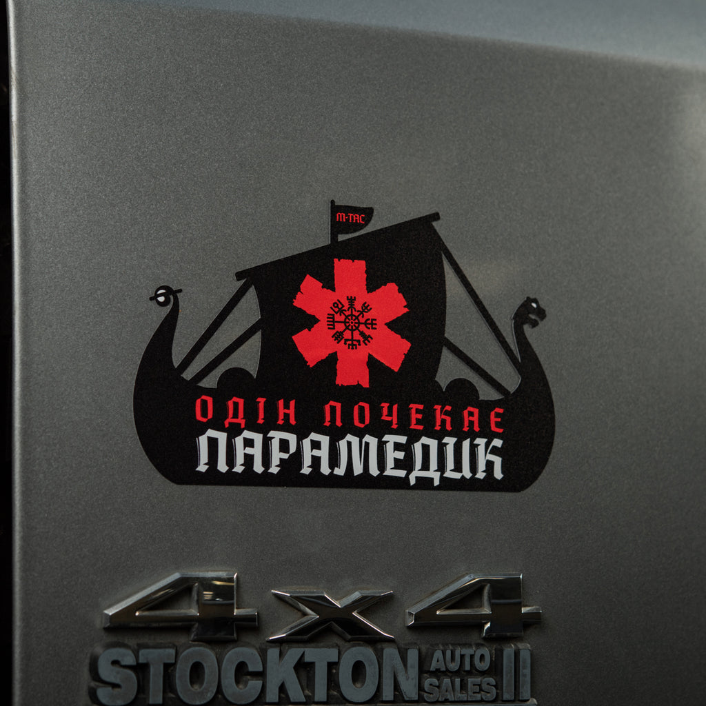 M-Tac наклейка Viking Evac Black