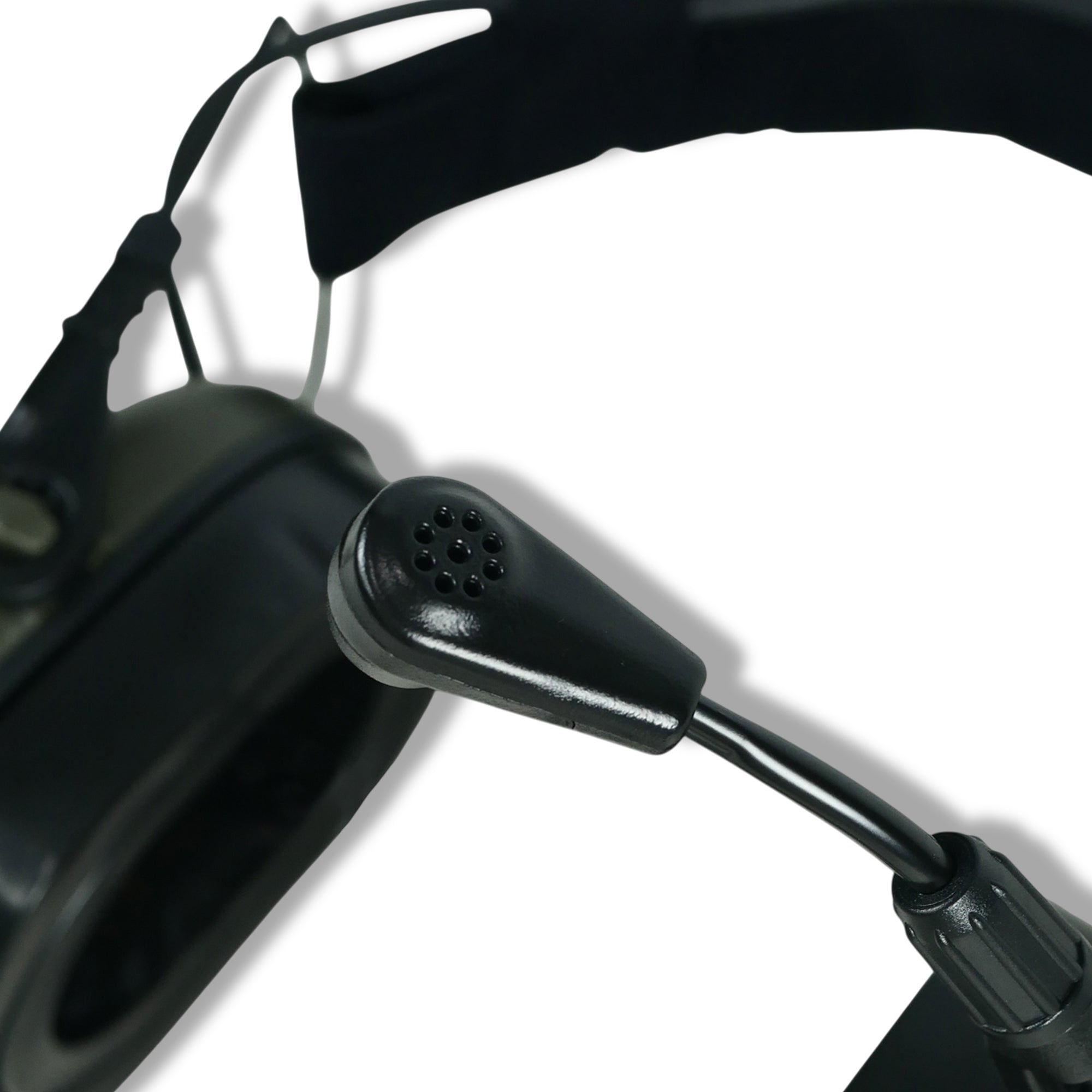Навушники активні з гарнітурою Earmor M32X PLUS, олива
