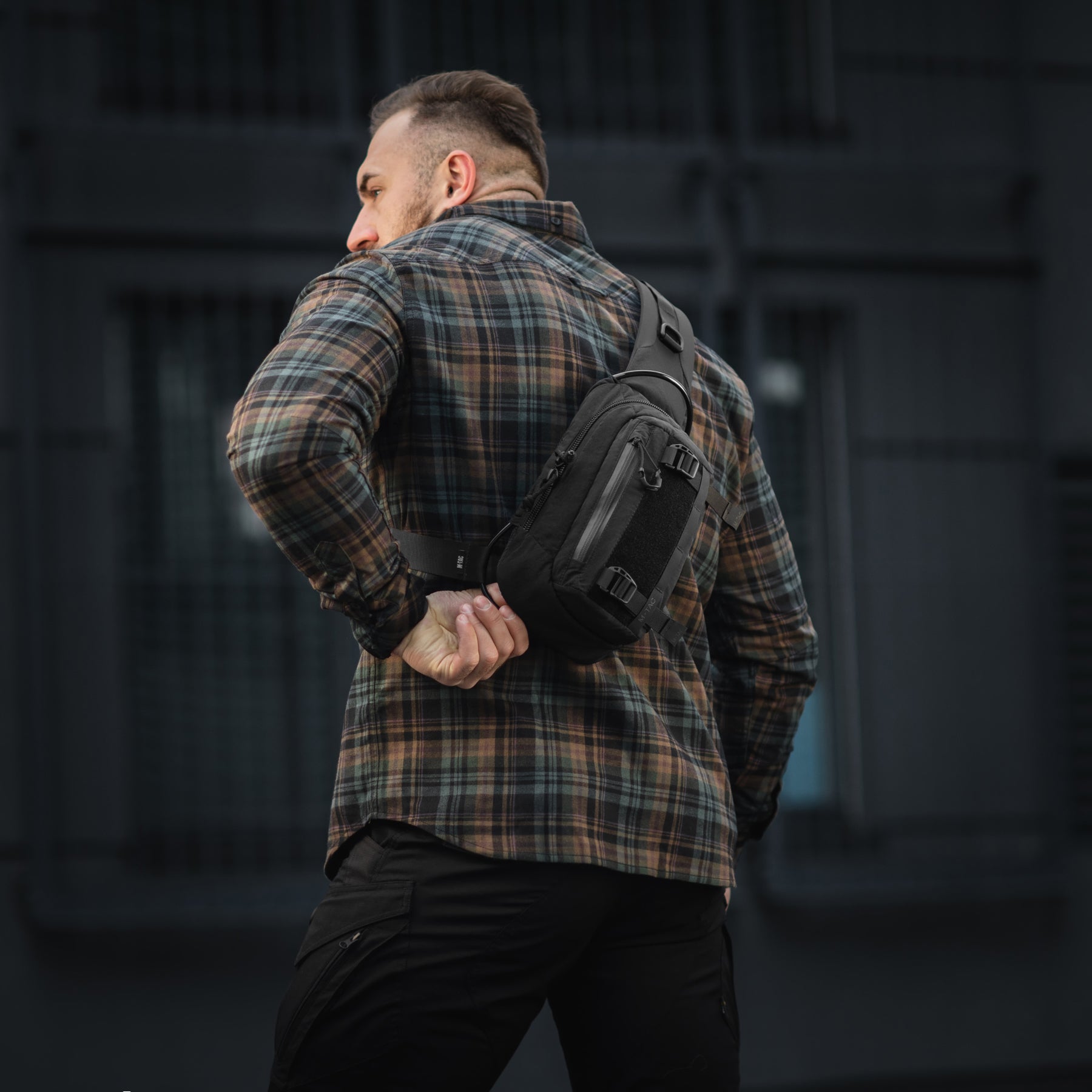 M-Tac сумка Sling Civilian Lite-NR Black