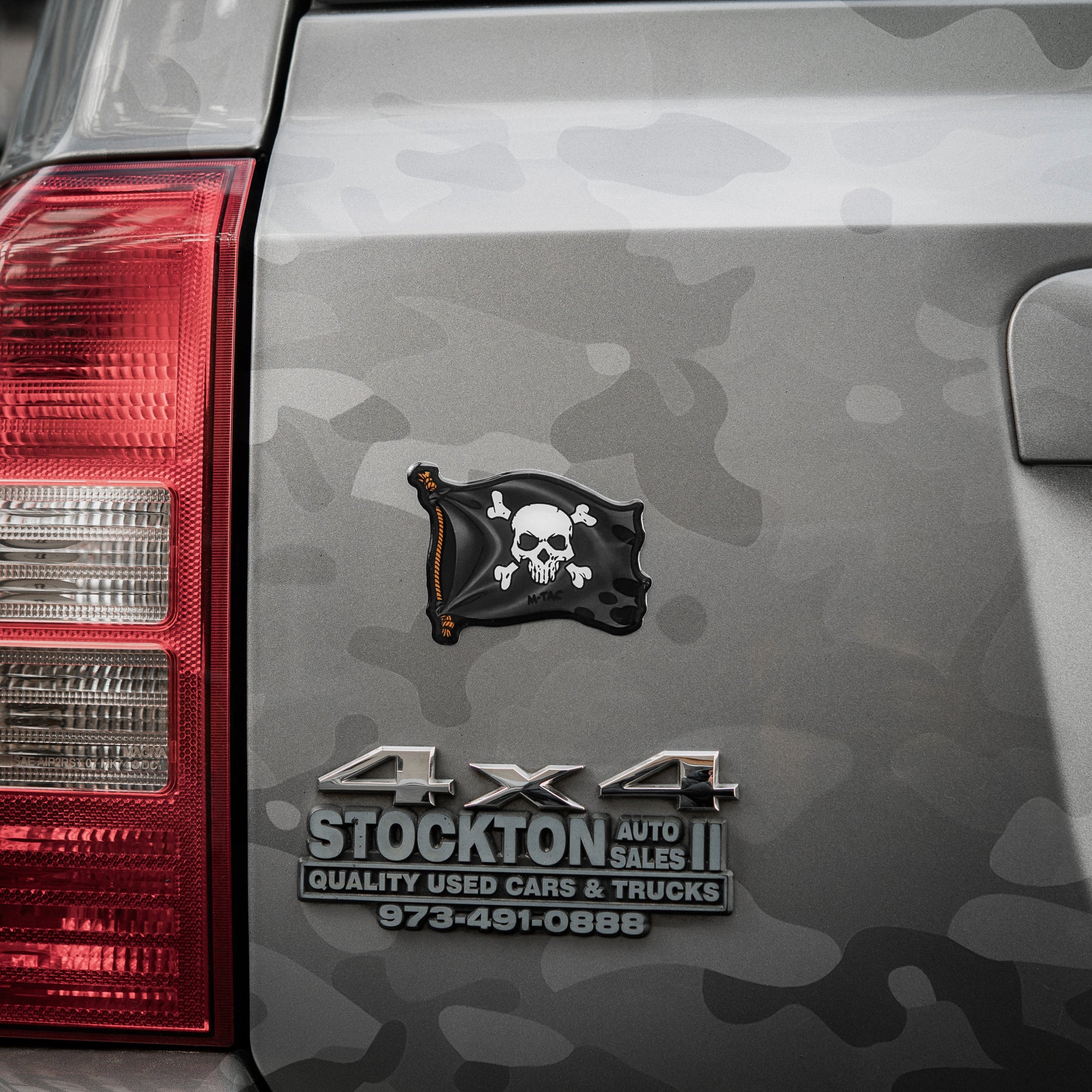M-Tac наклейка Pirate Flag